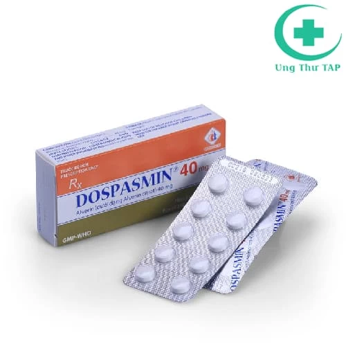 Dospasmin 40 Domesco - Thuốc chống đau do co thắt